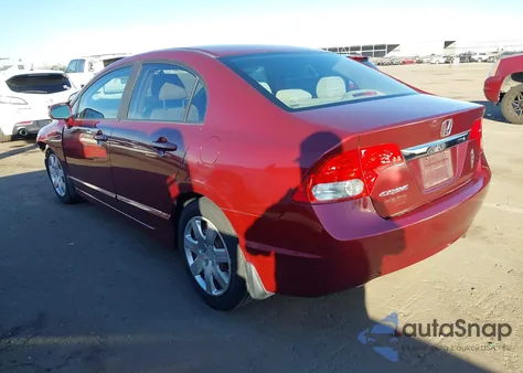 2010 Honda Civic Lx из США, поврежденный, VIN 19XFA1F58AE069415